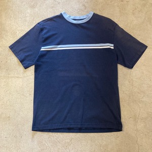 1980s PURITAN LINE RIB TRIM T-SHIRT