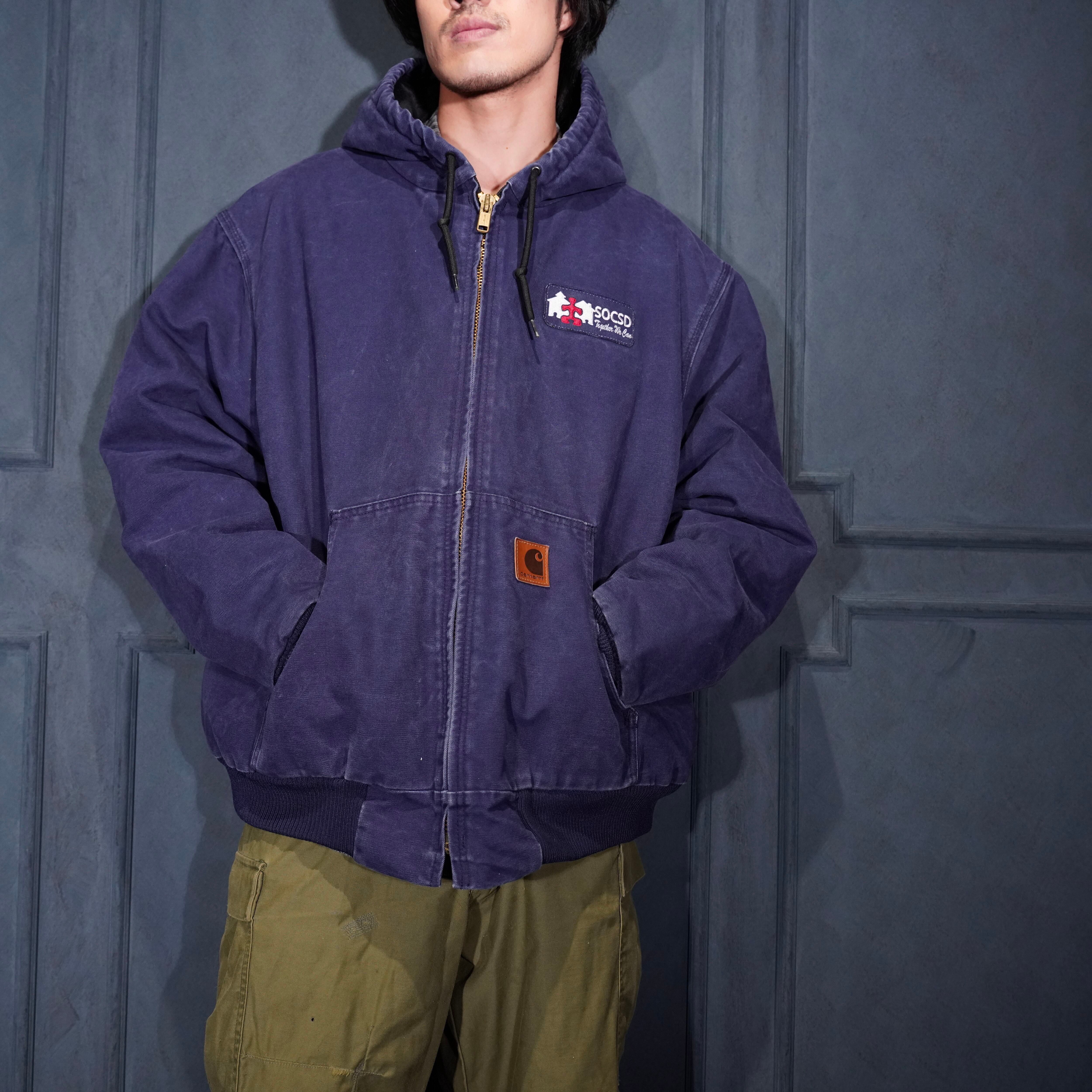 USA VINTAGE Carhartt ZIP UP HOODIE DUCK BLOUSON/アメリカ古着