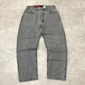 36×32 リーバイス　シルバータブ　LOOSE ルーズ　バギーデニム　ブラック