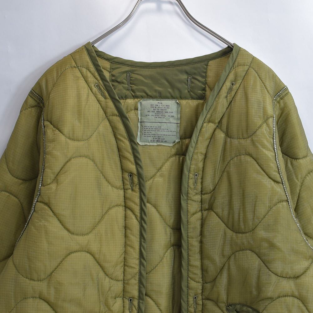 80s GIBRALTAR INDUSTRIES キルティングライナー M