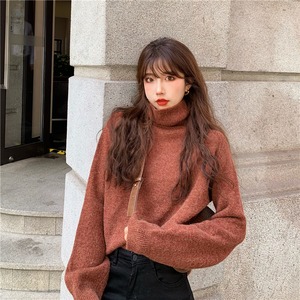 【韓国通販 dgo】high neck long sleeve sweater 3colors（A0888）