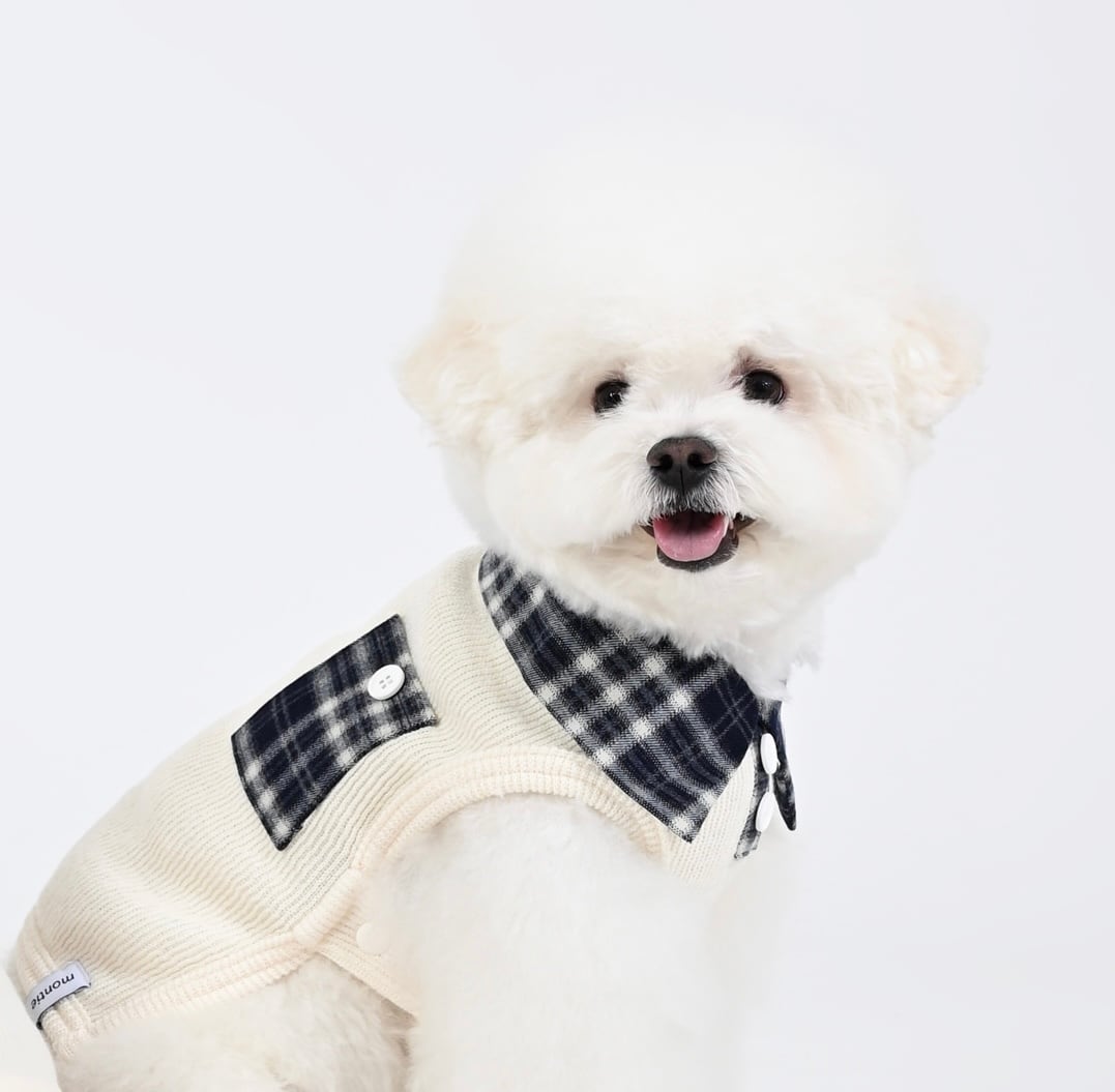 足を通さない襟付きシャツ ‐ (CREAM)