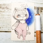 水中ねこの子*ドローイング