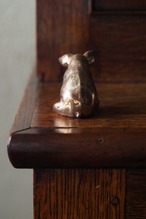 キュートなピッグ-vintage cast iron pig objet