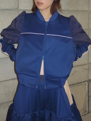 【25SS】NONTOKYO ノントーキョー / PUFF SLEEVE ZIP-UP JERSEY / パフスリーブ ジャージー