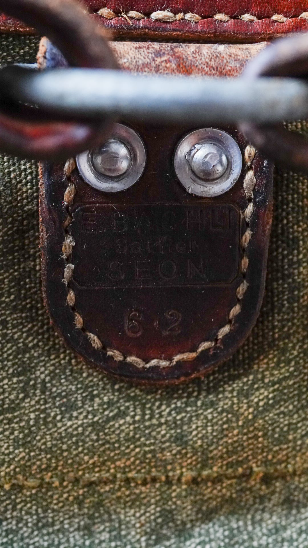 1962】スイス軍 マウンテン リュックサック ごま塩 《Swiss Army 実物