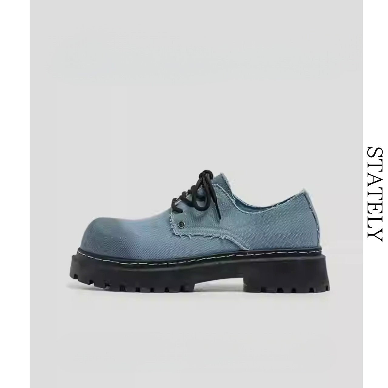 デニムオックスフォードシューズ/3color_S09・画像2