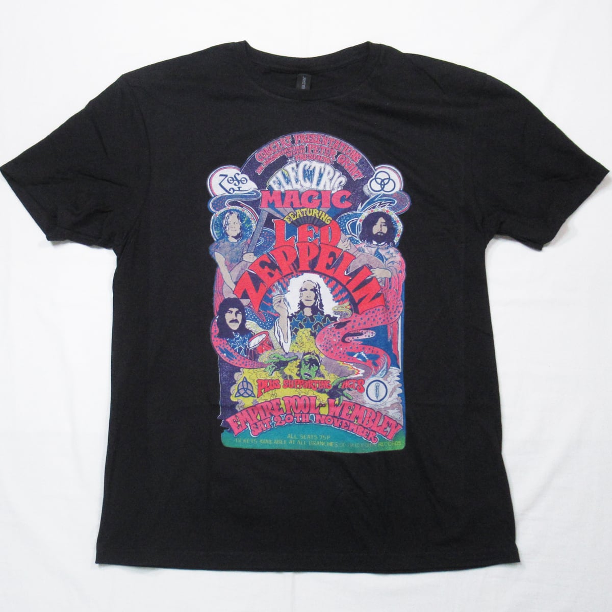 レッドツェッペリン / LedZeppelin Tシャツ レッド・ツェッペリン LED ZEPPELIN Tシャツ 1977 TOUR【NEW】 | ROCK