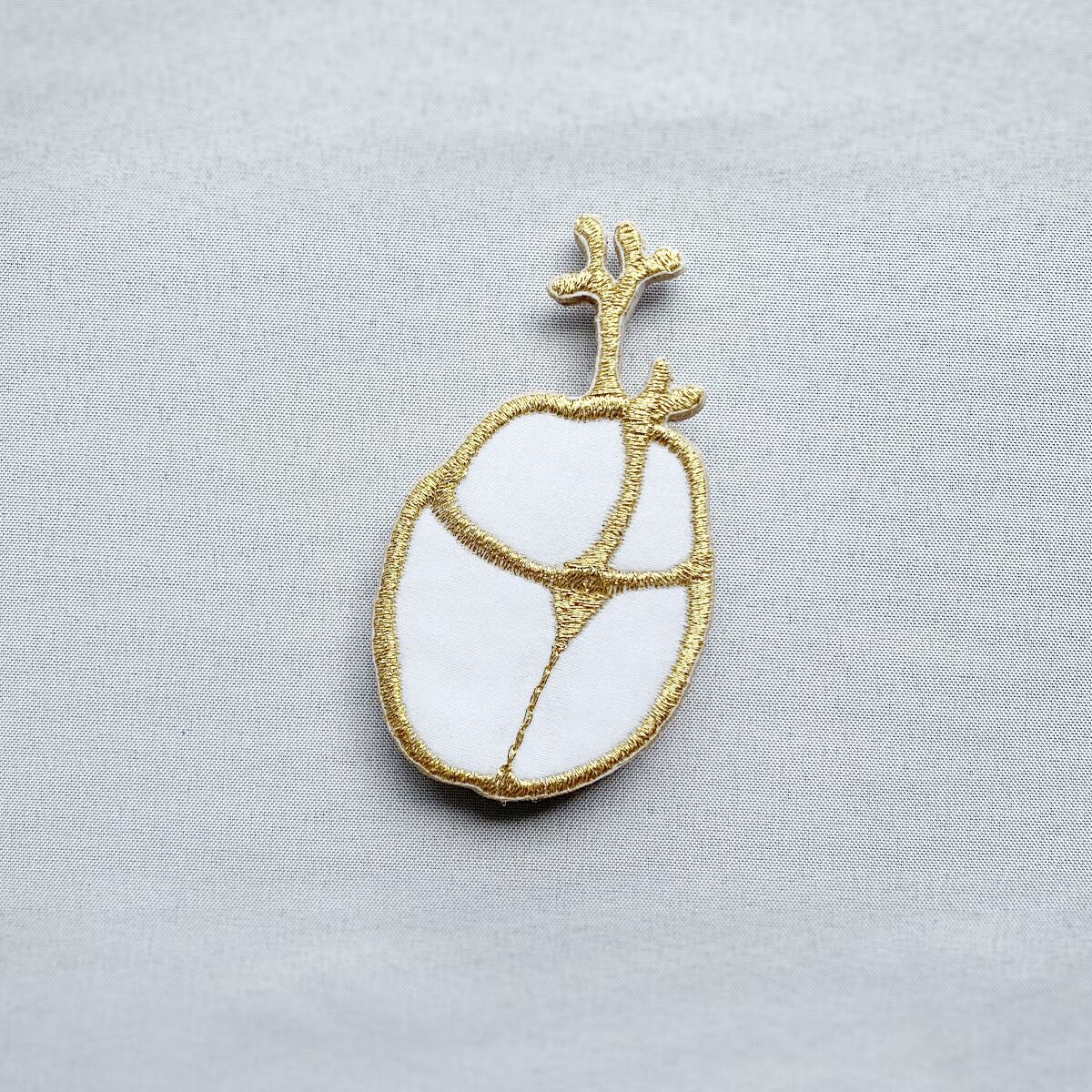 刺繍ブローチ ga.la (br-130a）4色