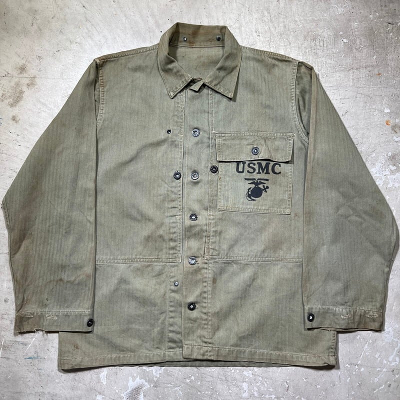 希少40s USMC M-44 HBT JACKET ヴィンテージ