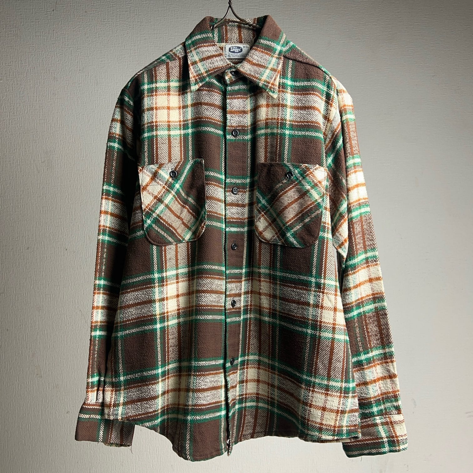 70's~80's Mr.Leggs Heavy Flannel Shirt 70年代 80年代 ミスター