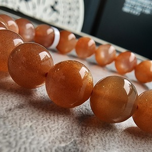 売約済み　専用【CT240《no.9》】高品質　濃厚オレンジサンムーンストーン　天然石