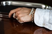 BN-053 Triangle bar bracelet