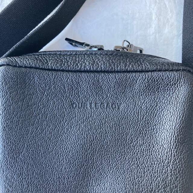 Our Legacy アワーレガシー レザーミニショルダーバッグ Delay Mini Bag ブラック 画像4
