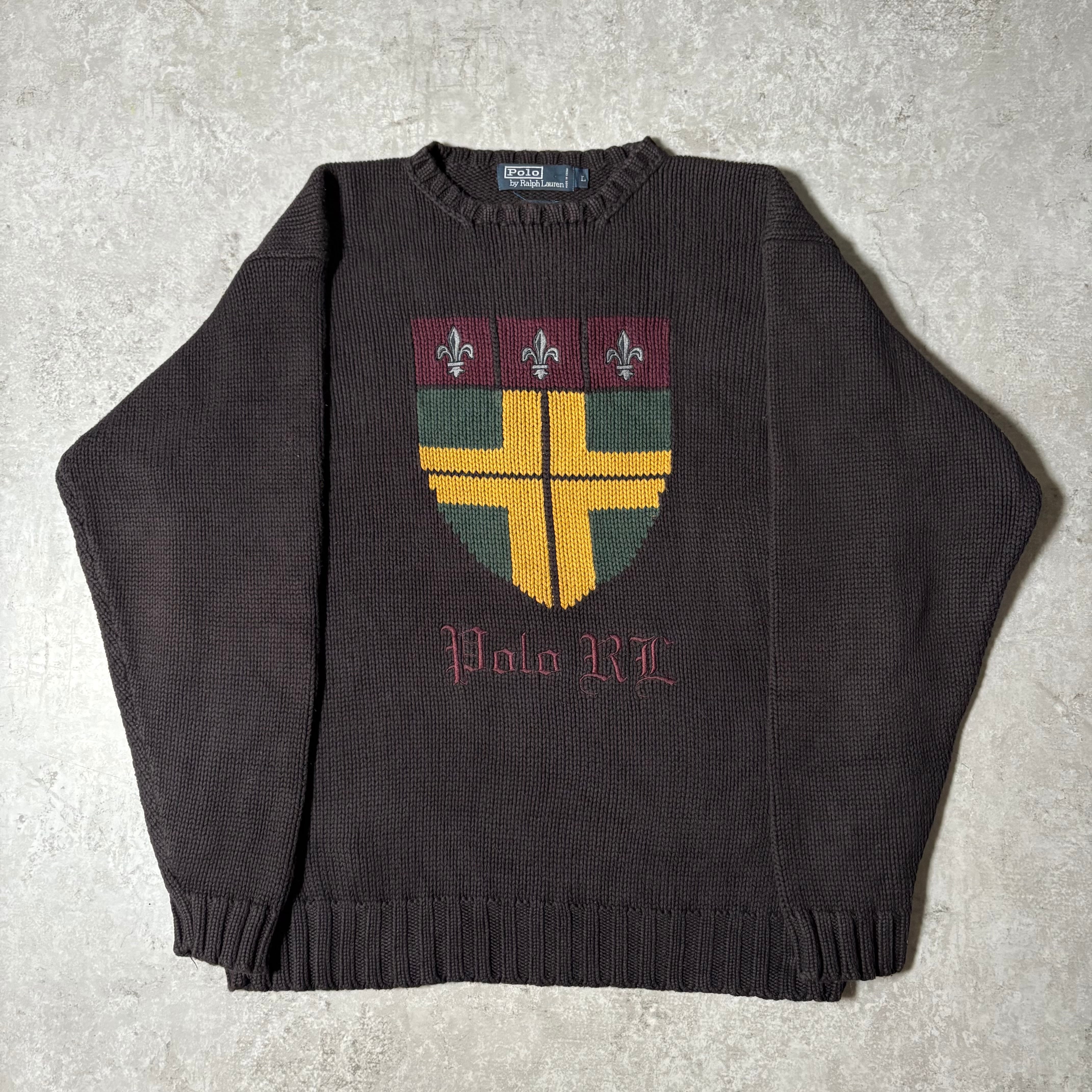 1990s "Polo Ralph Lauren" Cotton Knit
