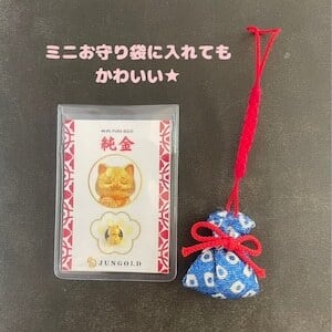 純金の大黒様 ② 約1g 指先サイズの芸術品 JUNGOLD | JUNGOLD【純金の