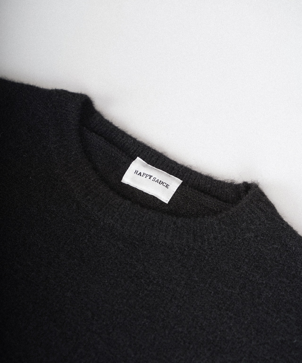 SUN＆MOON EMBROIDERY CREW KNIT［HSK001］