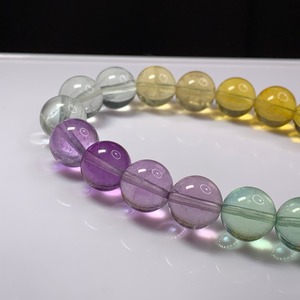 f07・2本限定✩キャンディフローライトブレスレット