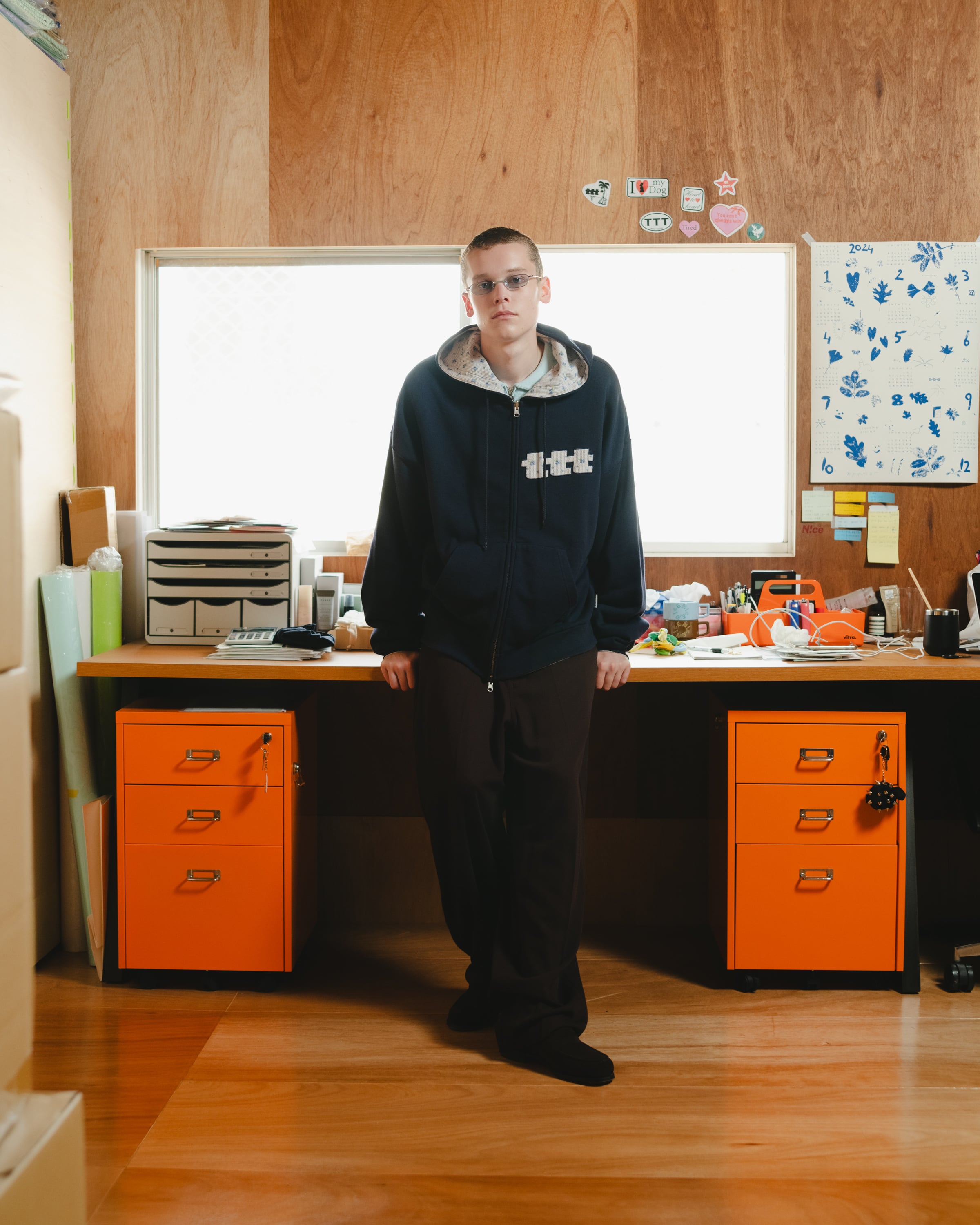 抽選販売》Fruits reversible zip up hoodie（NAVY） | TTTMSW