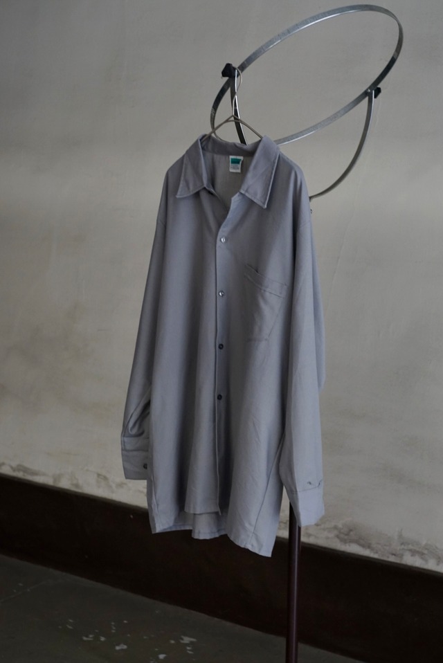 70s European Trevira Open Collar Shirt