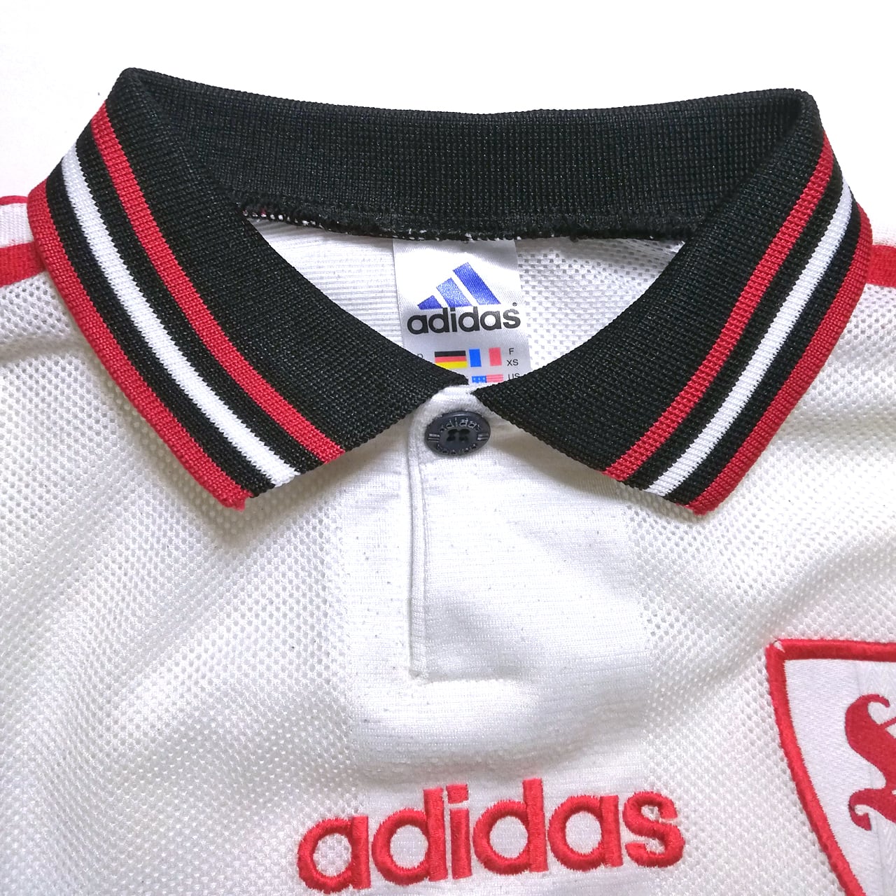 USED】シュトゥットガルト 1997-98 adidas ホーム半袖 ユニフォーム