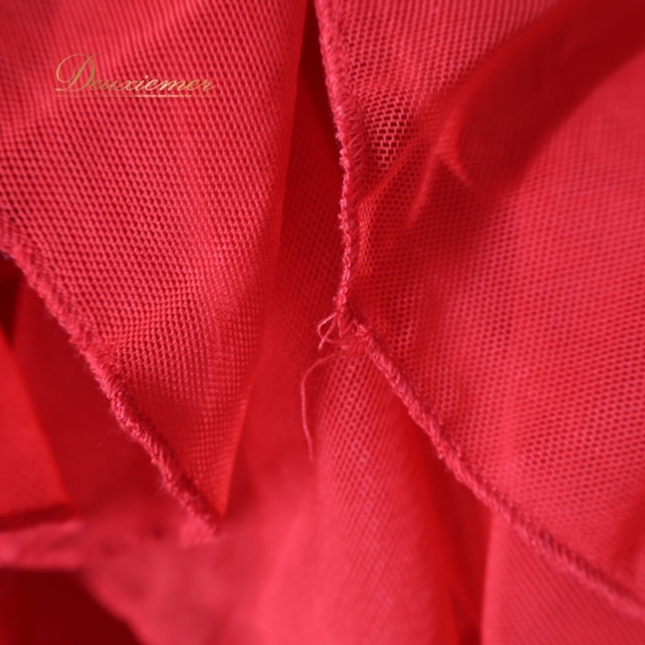 フラメンコ 衣装 ファルダ スカート レッド系 ボランテ フリル 赤 無地 シンプル メッシュ 伸縮 ストレッチ 練習 レッスン 鮮やか ダンス衣装 柔らかい生地 華やか 上品 イベント ステージ