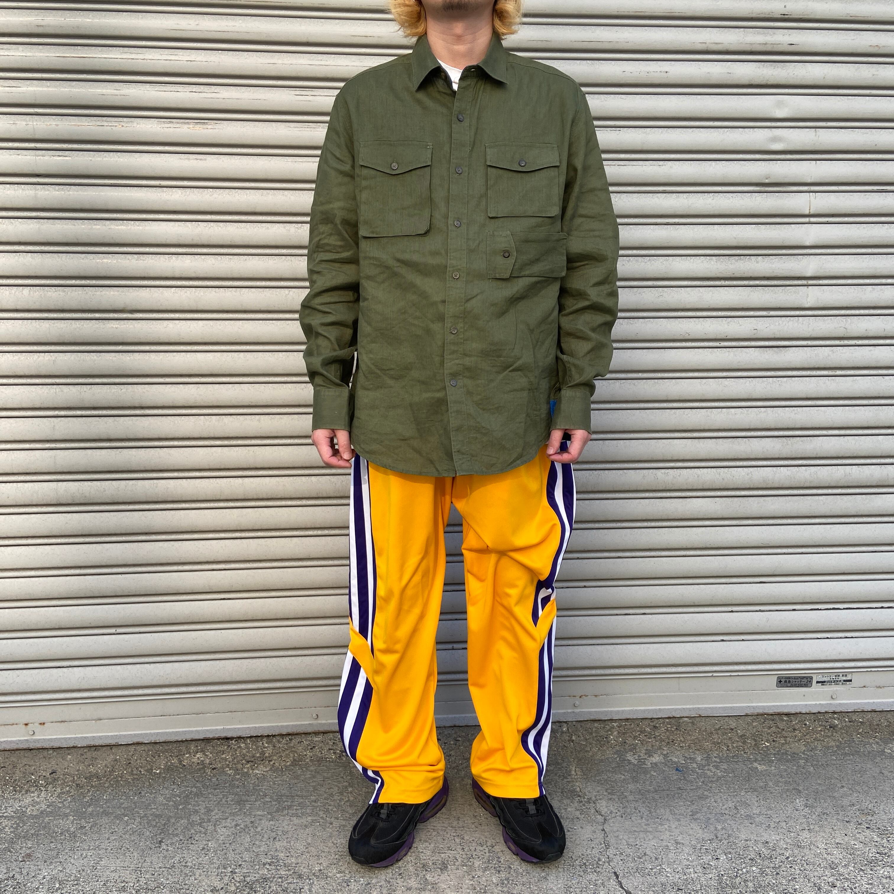 送料無料』SEANJOHN ショーンジョン サファリポケットリネンシャツ 