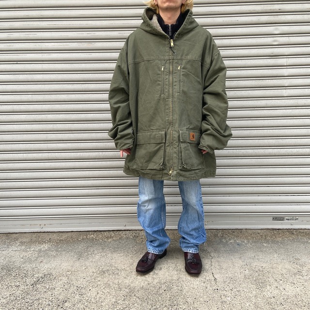 『送料無料』Carhartt カーハート　ジャクソンコート　4XL 内ボア　ビッグサイズ