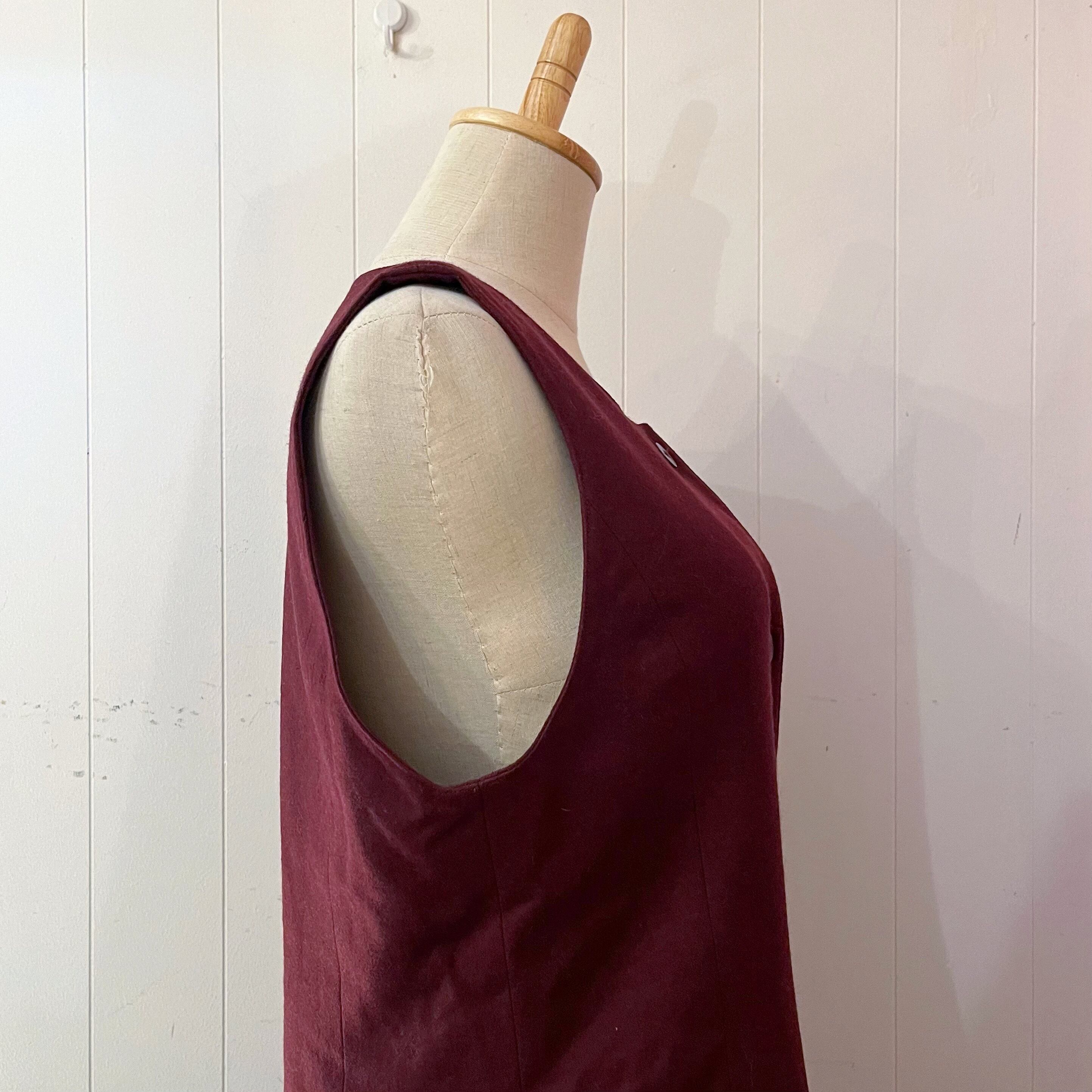 front button wool jumper skirt