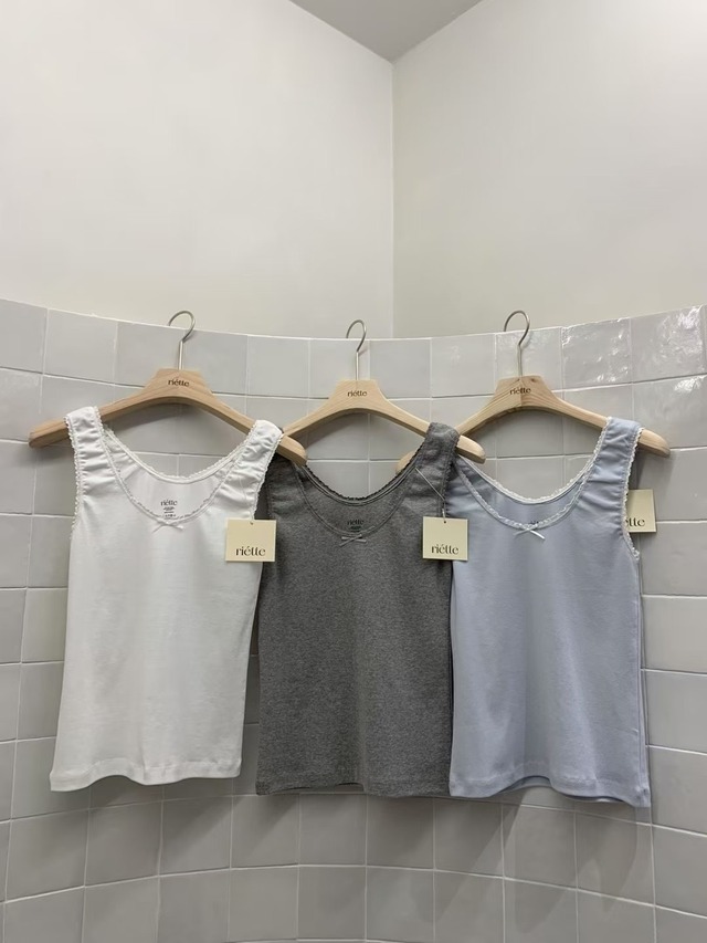 (即納) riette / Leeds sleeveless 3color
