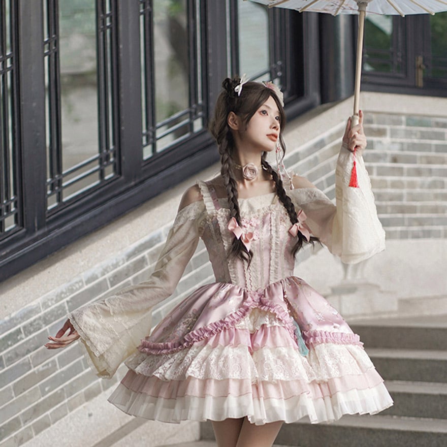 SEASONZ オフショルダー フレアスリーブ トップス 長袖 姫袖 ブラウス