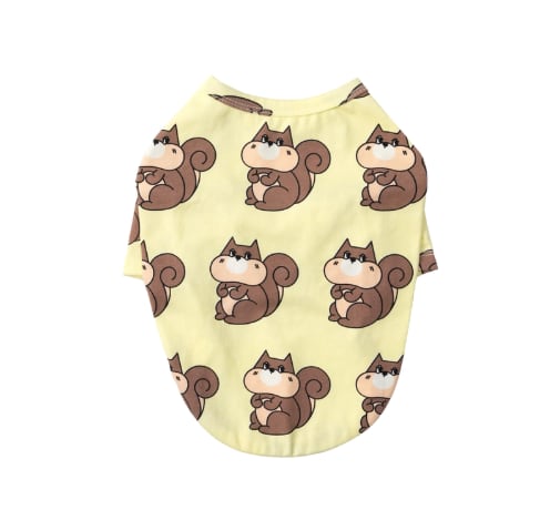 大型犬対応/予約【andblank】ICONIC Joy Bear Short Sleeve (Lemon)
