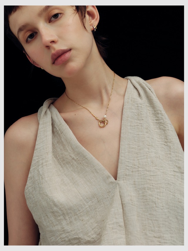 Necklace -Gold-