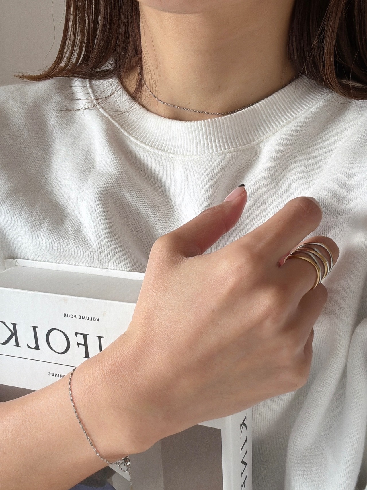 クロスラインボリュームリング