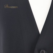 社交ダンス 衣装 スラックス パンツ ベスト MAISON DE DANSE ブラック系 黒 ダンス パーティ 発表会 デモ レッスン 練習着 2点セット セットアップ 日本製 パーティ衣装 発表会衣装 デモ衣装 レッスン用 メンズ 男性用 フォーマル衣装