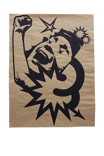 シルクスクリーン | SOUTH(カザマナオミ)「John McEnroe」