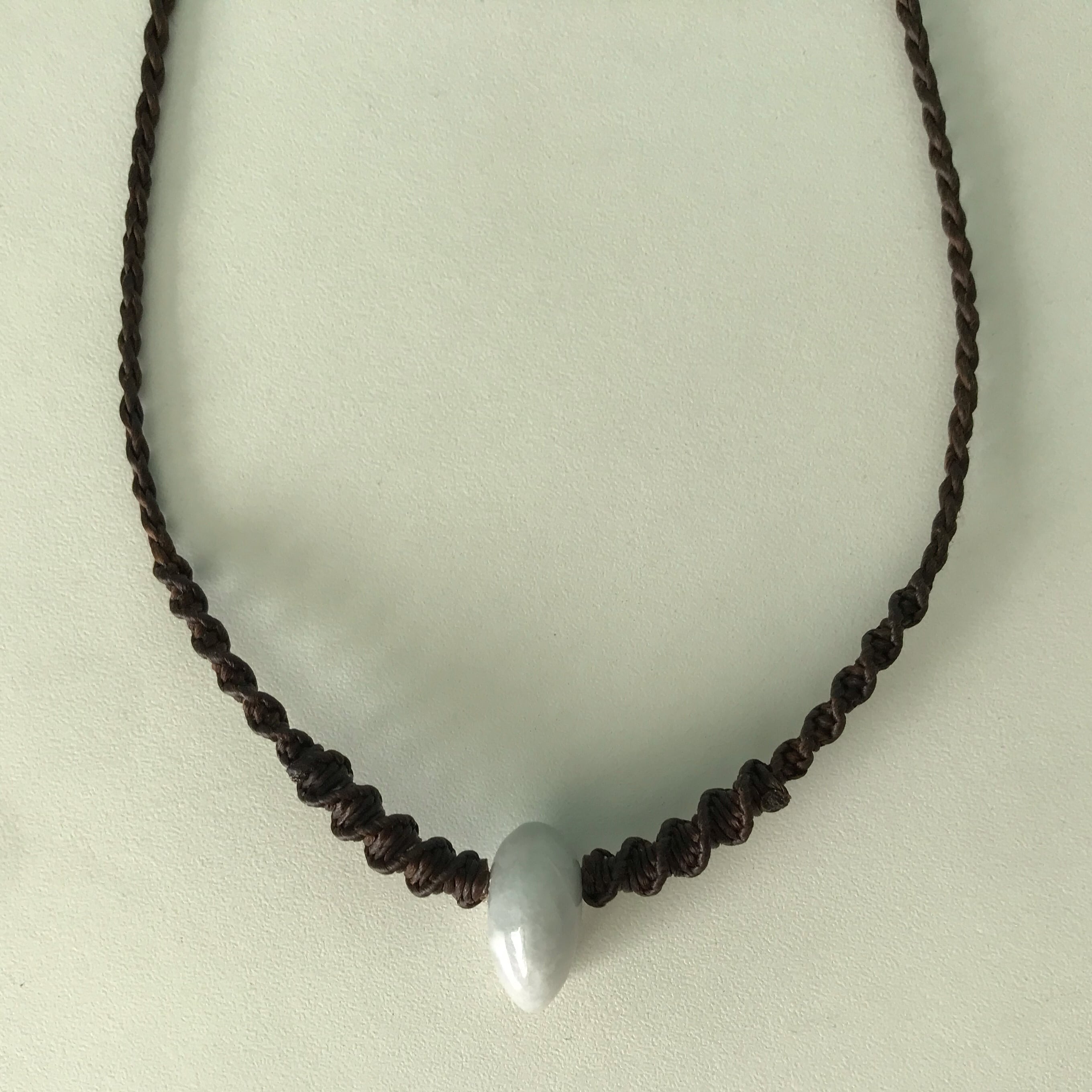 NU JOMON SERIES MAGA TAMA - JADE NECKLACE - 天然翡翠