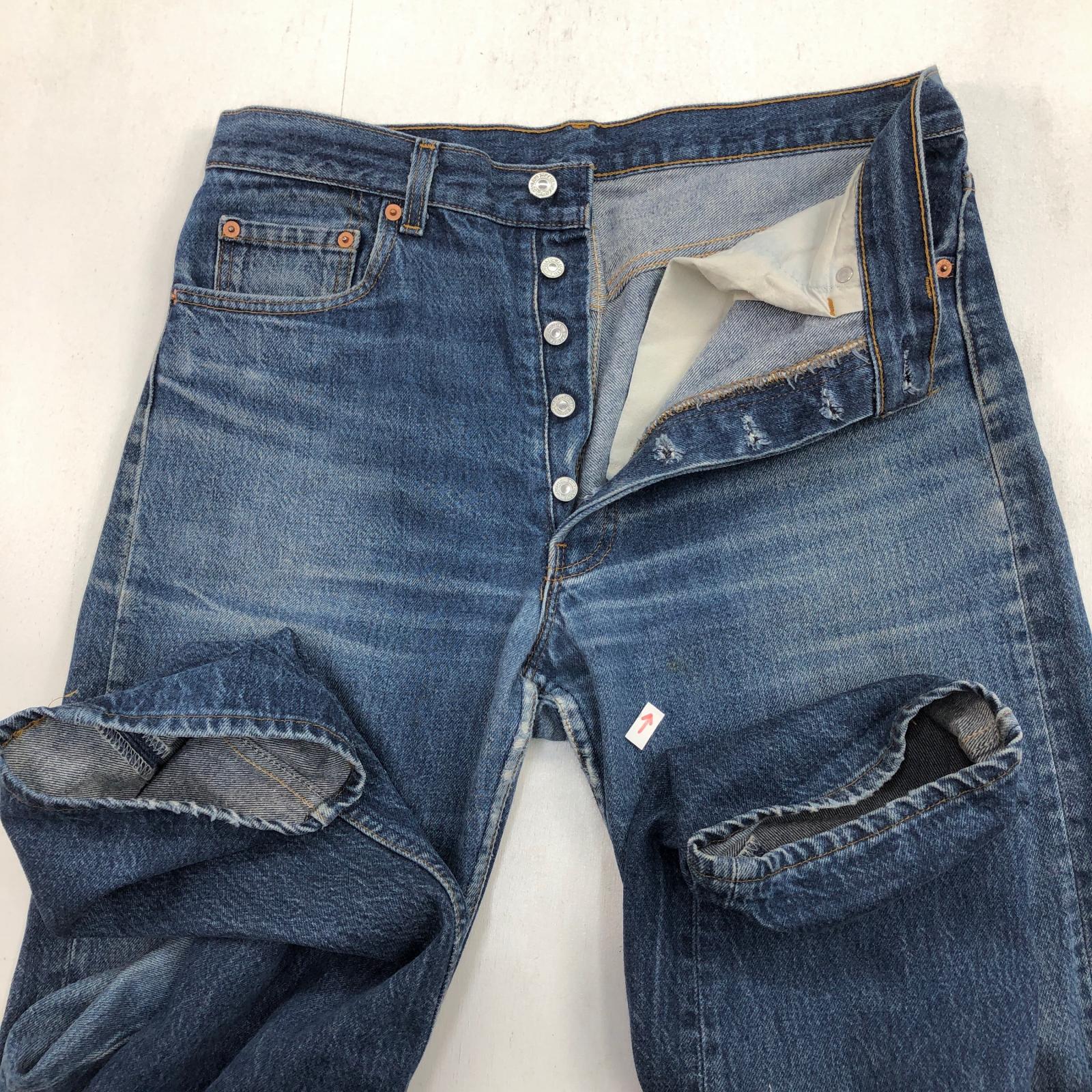 LEVI'S リーバイス 90年代 USA製 501- 0000 脇割り デニムパンツ