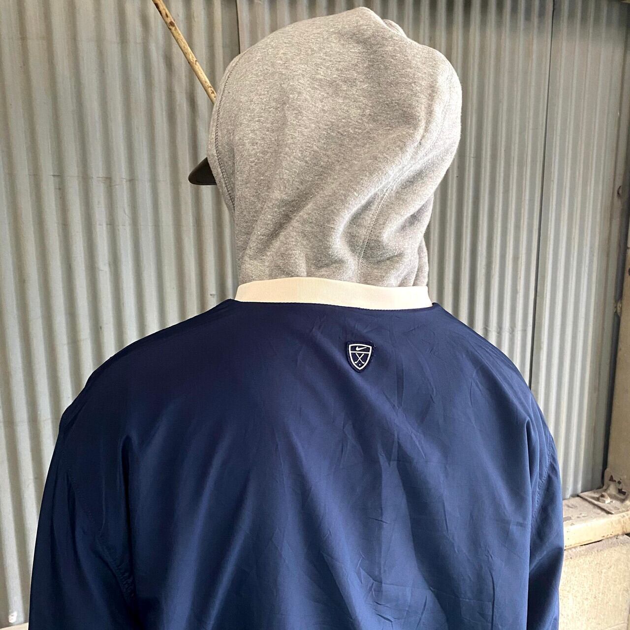 訳あり特価 90年代 NIKE GOLF ナイキ ゴルフ ワンポイントロゴ刺繍 V