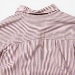 90s L.L.Bean ストライプ 長袖 ボタンダウンシャツ USA製