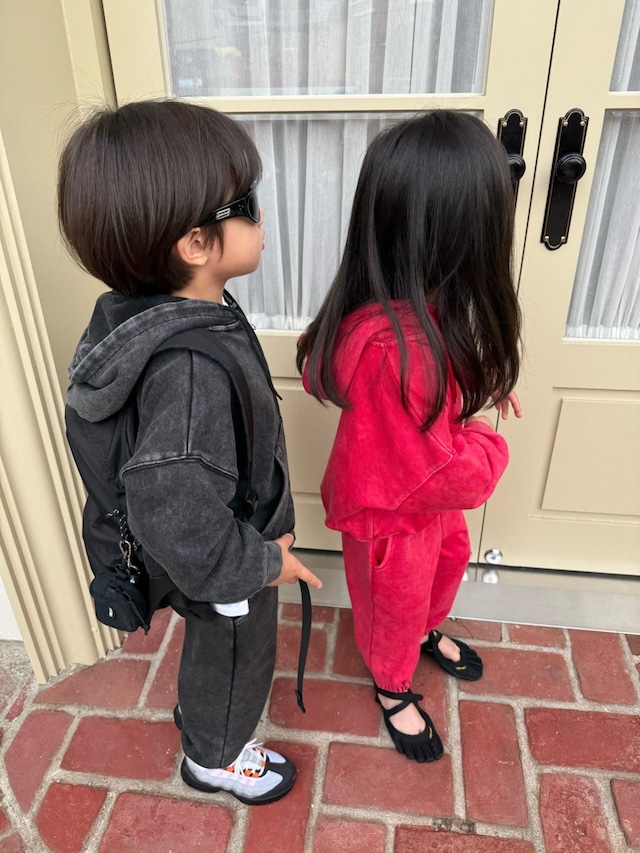 *即納* OUR ストーンウォッシュドフード ジュニア