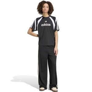 アディダス半袖Tシャツ ティロ ジャージ[レディース]W7240 KF4826ブラック/ホワイト