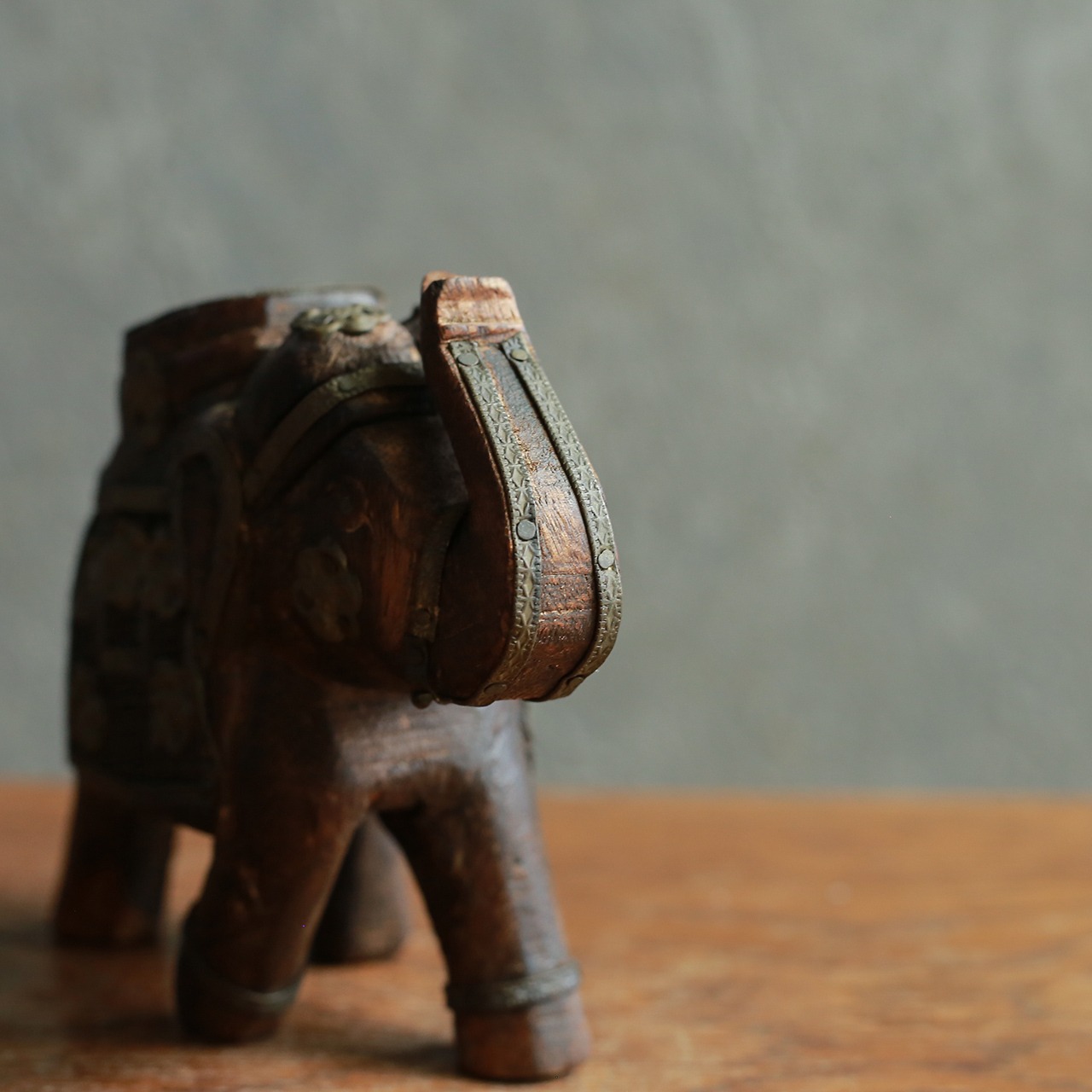 【ご成約品】インドからやって来た、プリミティブな象 5