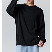 クルーネック長袖Tシャツ af0112