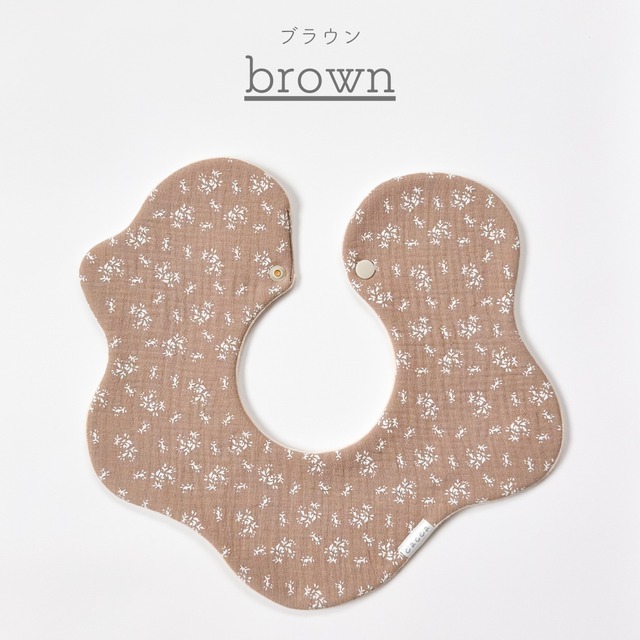 めだまやきスタイ（ simple grass ）/ ハンドメイド bib よだれかけ ビブ 韓国 韓国生地