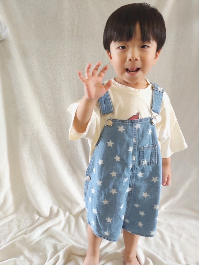 【即納Last①】jejeunosity / Berry short overall ❴STAR❵