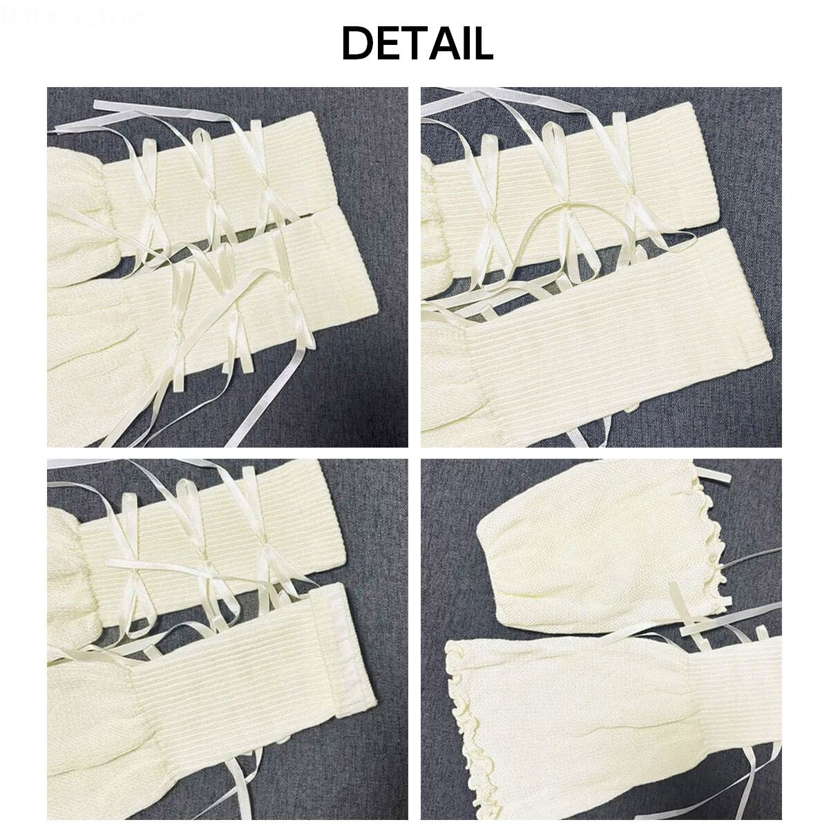 レッグウォーマー リボン ルーズソックス レディース 秋冬 韓国 靴下 おしゃれ 大人 かわいい 学生 通学 学園風 コスプレ ソックス レッグカバー 大人可愛い 大人女子