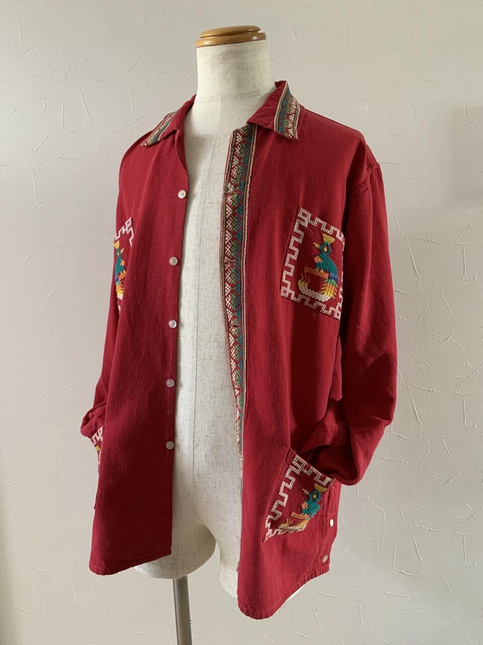 1970's Embroidery Guatemala Shirt Jacket