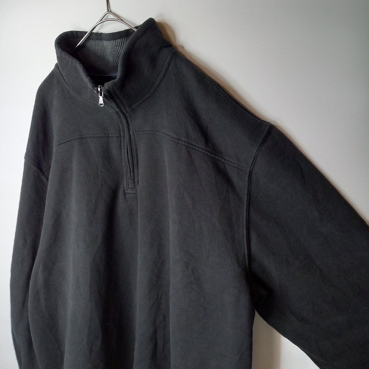 ARROW　ハーフジップ　スウェット　トレーナー　オーバーサイズ　無地　XXL