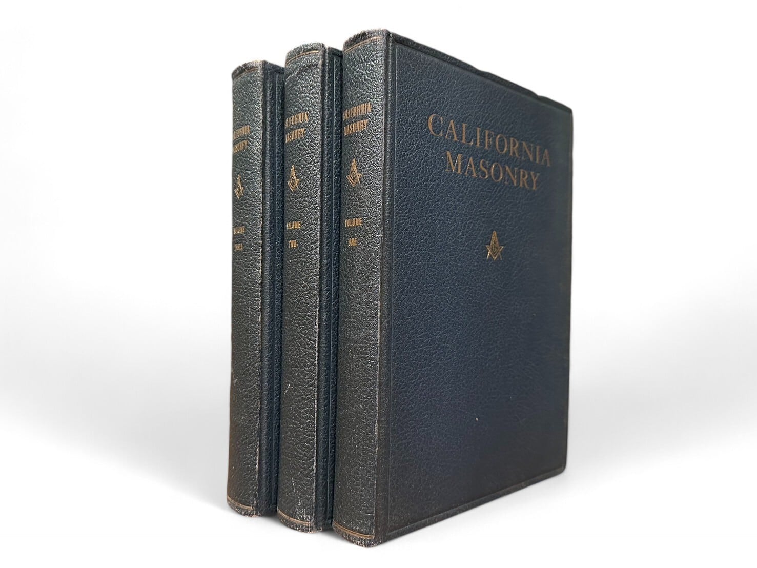 【SS107】California Masonry in 3 volumes(1936)